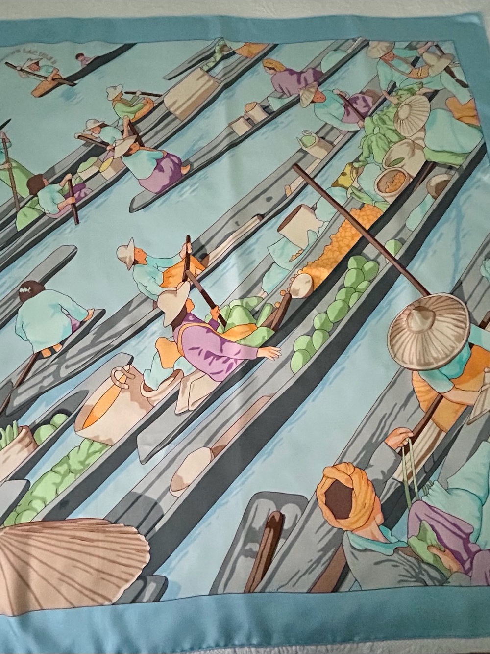 Hermes Silk Scarf